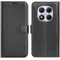 Coque portefeuille Phonesta Litchi Skin pour Xiaomi Redmi Note 14 Pro 4G - Noir