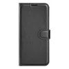 Coque portefeuille Phonesta Litchi Skin pour OnePlus Nord 5 - Noir 2