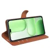 Coque portefeuille Phonesta Litchi Skin pour HONOR 600 Lite - Marron 4