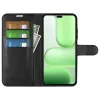Coque portefeuille Phonesta Litchi Skin pour HONOR 600 Lite - Noir 3