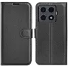 Coque portefeuille Phonesta Litchi Skin pour Xiaomi 15T Pro - Noir 0