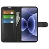 Coque portefeuille Phonesta Litchi Skin pour Xiaomi 17 - Noir 3