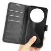 Coque portefeuille Phonesta Litchi Skin pour Xiaomi 17 Ultra - Noir 5
