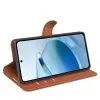 Coque portefeuille Phonesta Litchi Skin pour Xiaomi Redmi 15C / Xiaomi Poco C85 - Marron 4