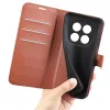 Coque portefeuille Phonesta Litchi Skin pour Xiaomi Redmi Note 15 Pro Plus / Xiaomi Poco M8 Pro - Marron 5