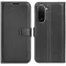 Coque portefeuille Phonesta Litchi Skin pour Xiaomi Redmi A7 Pro - Noir