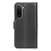 Coque portefeuille Phonesta Litchi Skin pour Xiaomi Redmi A7 Pro - Noir 2