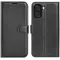 Coque portefeuille Phonesta Litchi Skin pour Oppo A6x - Noir