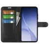 Coque portefeuille Phonesta Litchi Skin pour Oppo Reno15 - Noir 3