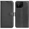 Coque portefeuille Phonesta Litchi Skin pour Asus ROG Phone 9/9 Pro - Noir 0