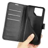 Coque portefeuille Phonesta Litchi Skin pour Asus ROG Phone 9/9 Pro - Noir 5