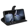 Coque portefeuille Phonesta Litchi Skin pour Asus Zenfone 12 Ultra - Noir 4