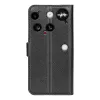 Coque portefeuille Phonesta Litchi Skin pour Nothing Phone (3) - Noir 2