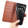 Coque portefeuille Phonesta Litchi Skin pour Nothing Phone (3a) - Marron 5