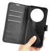 Coque portefeuille Phonesta Litchi Skin pour HONOR Magic8 Lite - Noir 5