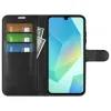 Coque portefeuille Phonesta Litchi Skin pour Samsung Galaxy A17 - Noir 3