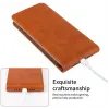 Coque portefeuille Phonesta Leather Vertical Flip pour Google Pixel 9 Pro XL - Noir 6