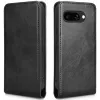 Coque portefeuille Phonesta Leather Vertical Flip pour Google Pixel 9a - Noir 4