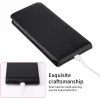 Coque portefeuille Phonesta Leather Vertical Flip pour Nothing CMF Phone 1 - Noir 4