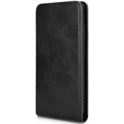 Coque portefeuille Phonesta Leather Vertical Flip pour HMD Pulse/Pulse Plus/Pulse Pro - Noir