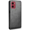 Coque portefeuille Phonesta Leather Vertical Flip pour Motorola Moto G05 / Moto E15 - Noir 3