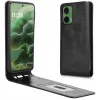 Coque portefeuille Phonesta Leather Vertical Flip pour Motorola Moto G35 - Noir 2