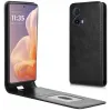 Coque portefeuille Phonesta Leather Vertical Flip pour Motorola Moto G85 - Noir 2