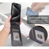 Coque portefeuille Phonesta Leather Vertical Flip pour Samsung Galaxy S25/S24 - Noir 7