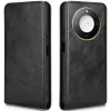 Coque portefeuille Phonesta Leather Vertical Flip pour HONOR X9c Smart - Noir