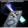 Coque arrière Phonesta MagLock Armor anneau et MagSafe pour Xiaomi Redmi 14C / Xiaomi Poco C75 - Bleu foncé 4