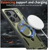 Coque arrière Phonesta MagLock Armor anneau et MagSafe pour Xiaomi Redmi Note 14 5G - Vert 6