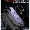 Coque arrière Phonesta MagLock Armor anneau et MagSafe pour Samsung Galaxy S25/S24 - Violet 5