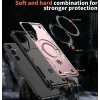Coque arrière Phonesta MagLock Armor anneau et MagSafe pour Samsung Galaxy S25/S24 - Or rose 5