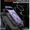 Coque arrière Phonesta MagLock Armor anneau et MagSafe pour Google Pixel 9 Pro XL - Violet 5