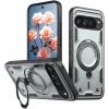 Coque arrière Phonesta MagLock Armor anneau et MagSafe pour Google Pixel 9 / 9 Pro - Gris 0