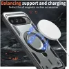 Coque arrière Phonesta MagLock Armor anneau et MagSafe pour Google Pixel 9 / 9 Pro - Gris 2