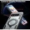 Coque arrière Phonesta MagLock Armor anneau et MagSafe pour Google Pixel 9 / 9 Pro - Gris 5
