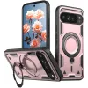 Coque arrière Phonesta MagLock Armor anneau et MagSafe pour Google Pixel 9 / 9 Pro - Or rose