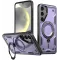 Coque arrière Phonesta MagLock Armor anneau et MagSafe pour Samsung Galaxy S24 FE - Violet