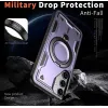 Coque arrière Phonesta MagLock Armor anneau et MagSafe pour Samsung Galaxy S24 FE - Violet 4