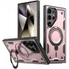 Coque arrière Phonesta MagLock Armor anneau et MagSafe pour Samsung Galaxy S24 Ultra - Or rose