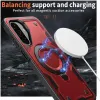 Coque arrière Phonesta MagLock Armor anneau et MagSafe pour Samsung Galaxy A26 - Rouge 3