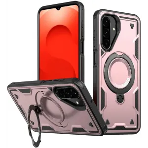 Coque arrière Phonesta MagLock Armor anneau et MagSafe pour Samsung Galaxy A26 - Or rose