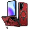 Coque arrière Phonesta MagLock Armor anneau et MagSafe pour Samsung Galaxy A36/A56 - Rouge