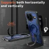 Coque arrière Phonesta MagLock Armor anneau et MagSafe pour Xiaomi Poco F7 Pro/F7 Ultra - Bleu foncé 1