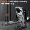 Coque arrière Phonesta MagLock Armor anneau et MagSafe pour Xiaomi Poco F7 Pro/F7 Ultra - Gris 1
