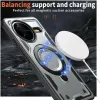 Coque arrière Phonesta MagLock Armor anneau et MagSafe pour Xiaomi Poco F7 Pro/F7 Ultra - Gris 2