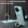 Coque arrière Phonesta MagLock Armor anneau et MagSafe pour Xiaomi Poco F7 Pro/F7 Ultra - Bleu clair 1