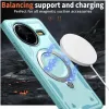 Coque arrière Phonesta MagLock Armor anneau et MagSafe pour Xiaomi Poco F7 Pro/F7 Ultra - Bleu clair 2