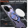 Coque arrière Phonesta MagLock Armor anneau et MagSafe pour Xiaomi Poco F7 Pro/F7 Ultra - Violet 2